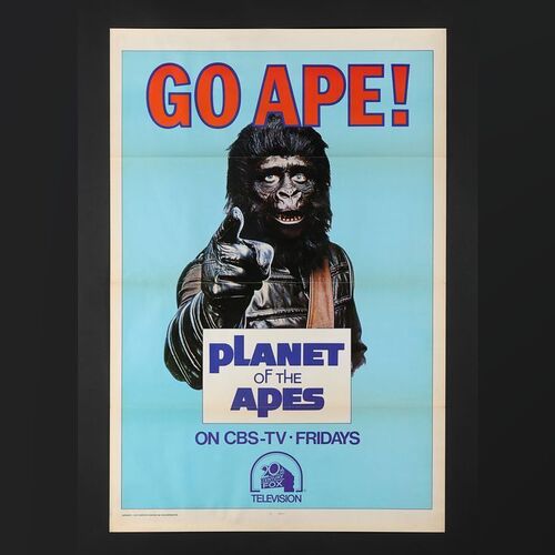 287. "Go Ape!" T.V. Series US One-Sheet, 1974 ### PLANET OF THE APES (1974)