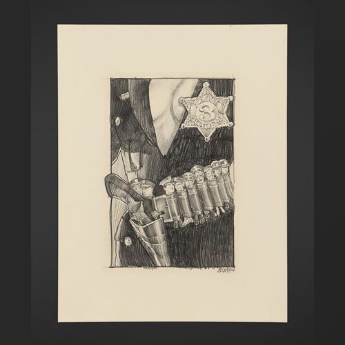 289. Hand-Drawn Poster Concept Artwork by Drew Struzan ### POLICE ACADEMY 3: BACK IN TRAINING (1986)