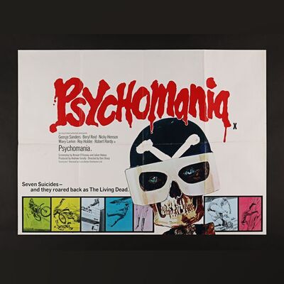 292. UK Quad, 1973 ### PSYCHOMANIA (1973)