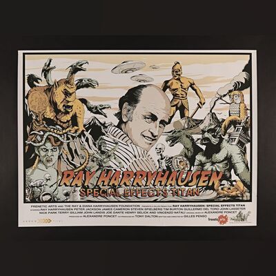 297. UK Quad, 2011 ### RAY HARRYHAUSEN: SPECIAL EFFECTS TITAN (2011)
