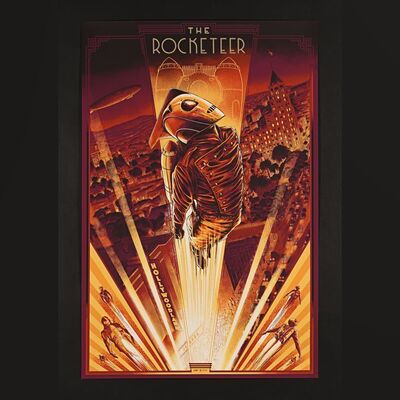 299. Hand-Numbered Limited Edition Print by Cesar Moreno, 2017 ### THE ROCKETEER (1991)