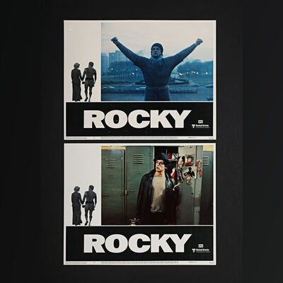300. David Frangioni Collection: Set of Eight US Lobby Cards, 1976 ### ROCKY (1976)