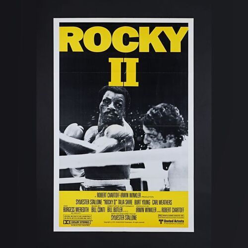 301. David Frangioni Collection: US One-Sheet (Style B), 1979 ### ROCKY II (1979)