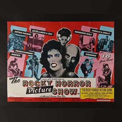 304. UK Quad , 1975 ### THE ROCKY HORROR PICTURE SHOW (1975)