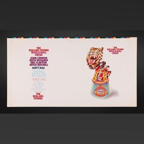 306. Rock and Roll Circus Unreleased Album Cover Printer's Proof, 1975 ### THE ROLLING STONES