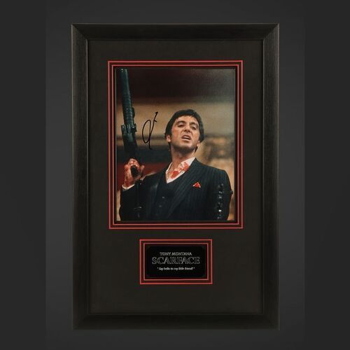 309. Al Pacino Framed Autograph Display ### SCARFACE (1983)