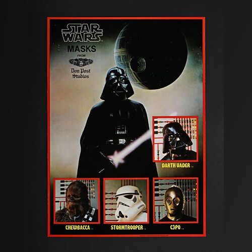 330. David Frangioni Collection: Don Post Studios Masks Poster, 1977 ### STAR WARS: A NEW HOPE (1977)