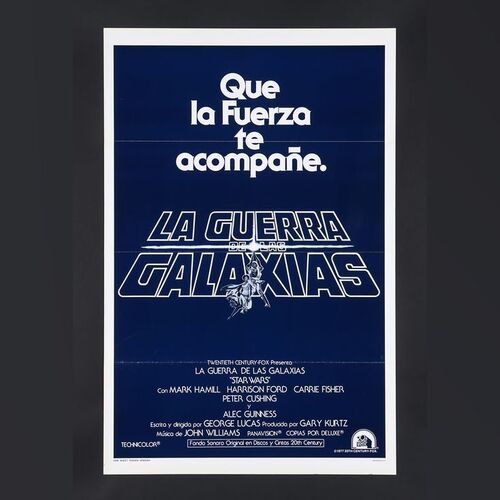332. David Frangioni Collection: US Spanish Teaser One-Sheet, 1977 ### STAR WARS: A NEW HOPE (1977)