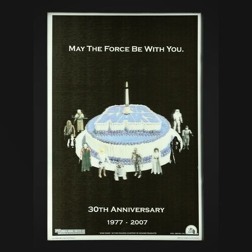 333. David Frangioni Collection: 30th Anniversary Lenticular One-Sheet, 2007 ### STAR WARS: A NEW HOPE (1977)