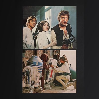 335. David Frangioni Collection: Set of Eight 14 x 11 Stills, 1977 ### STAR WARS: A NEW HOPE (1977)
