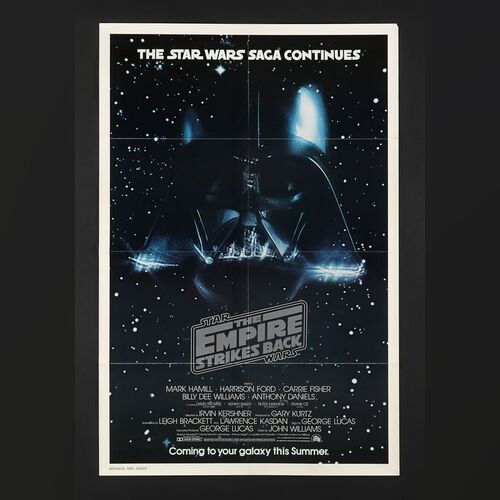 345. US One-Sheet Advance, 1980 ### STAR WARS: THE EMPIRE STRIKES BACK (1980)