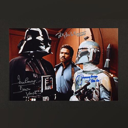 346. Dave Prowse, Billy Dee Williams and Jeremy Bulloch Autographed Photograph ### STAR WARS: THE EMPIRE STRIKES BACK (1980)