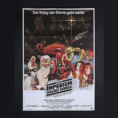 347. German A0 Poster, 1980 ### STAR WARS: THE EMPIRE STRIKES BACK (1980)