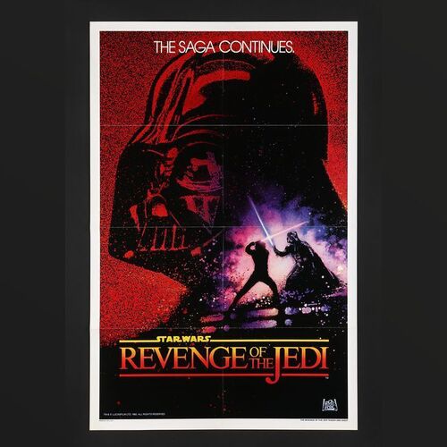 351. Undated "Revenge" US One-Sheet, 1983 ### STAR WARS: RETURN OF THE JEDI (1983)