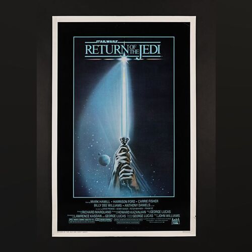 356. US One-Sheet Style A, 1983 ### STAR WARS: RETURN OF THE JEDI (1983)