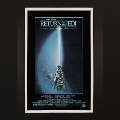 356. US One-Sheet Style A, 1983 ### STAR WARS: RETURN OF THE JEDI (1983)