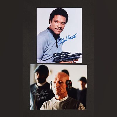 362. Billy Dee Williams and John Hollis Autographed Photographs ### STAR WARS ORIGINAL TRILOGY (1977-83)