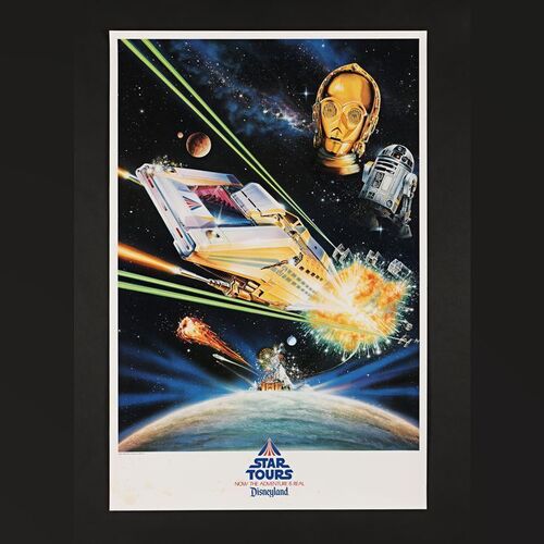 367. Star Tours Disneyland Poster, 1987 ### STAR WARS: STAR TOURS (1987)