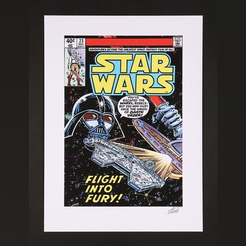 368. Portfolio of Six Limited Edition Marvel Star Wars Comic Book Cover Prints Signed by Stan Lee, 2015 ### STAR WARS COMICS