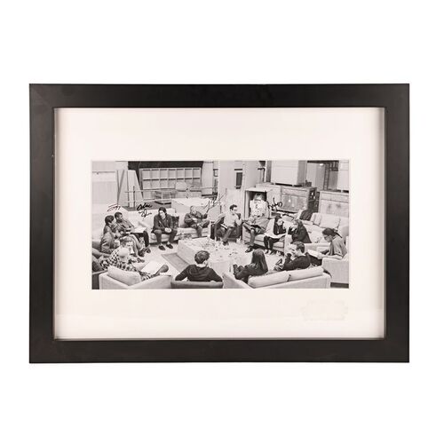 372. Harrison Ford, Daisy Ridley, Lawrence Kasdan, John Boyega and Adam Driver Autographed 'First Table Read' Photograph, 2015 ### STAR WARS: THE FORCE AWAKENS (2015)