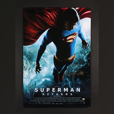 376. Brandon Routh Autographed One-Sheet, 2006 ### SUPERMAN RETURNS (2006)