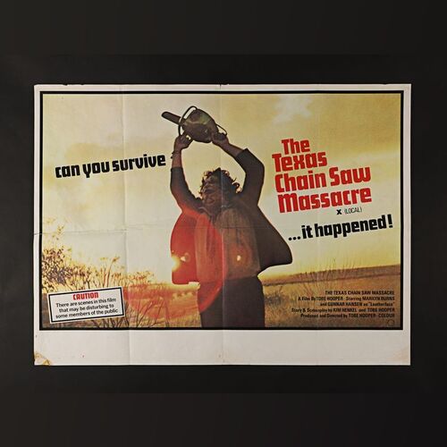 383. UK Quad (Local), 1974 ### TEXAS CHAINSAW MASSACRE (1974)