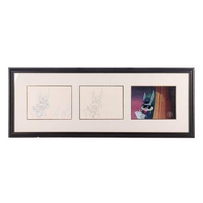 387. Framed Original Pencil Drawings and Animation Cel Display, 1990 ### TINY TOON ADVENTURES (T.V. SERIES, 1990 - 1995)