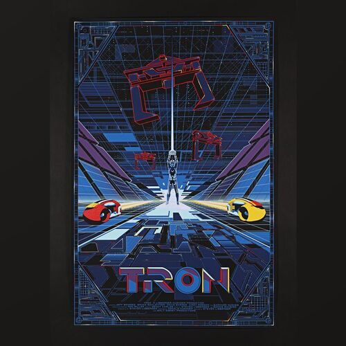 391. Hand-Annotated Limited Edition Printer's Proof Print by Kilian Eng, 2015 ### TRON (1982)