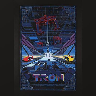 391. Hand-Annotated Limited Edition Printer's Proof Print by Kilian Eng, 2015 ### TRON (1982)