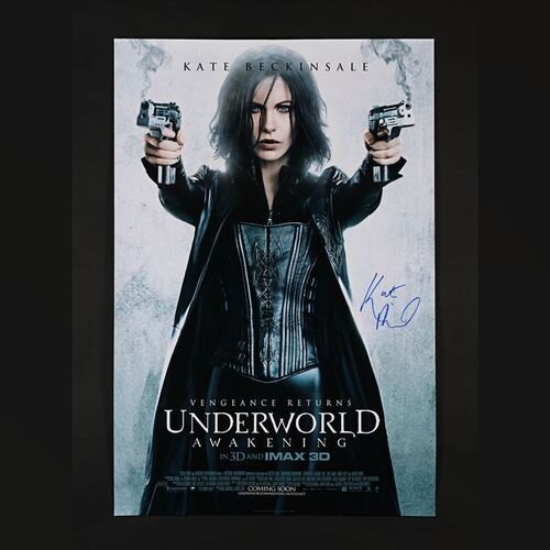 393. Kate Beckinsale Autographed Advance One-Sheet, 2012 ### UNDERWORLD: AWAKENING (2012)