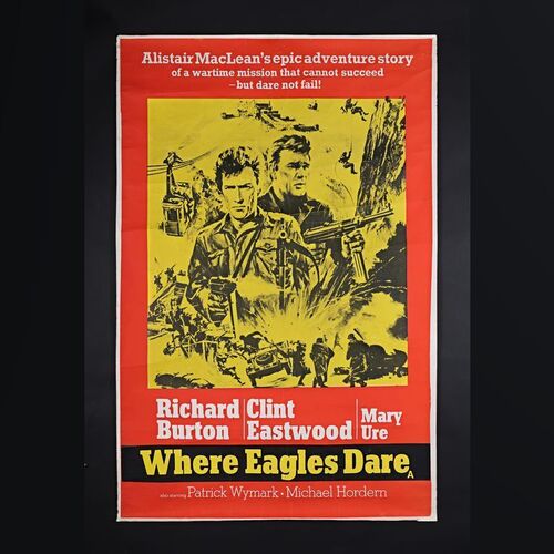 397. David Frangioni Collection: British 40 x 60, 1968 ### WHERE EAGLES DARE (1968)