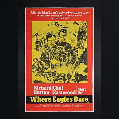 397. David Frangioni Collection: British 40 x 60, 1968 ### WHERE EAGLES DARE (1968)
