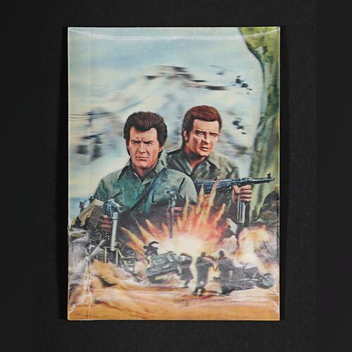 398. David Frangioni Collection: 3D Lenticular Postcard, 1968 ### WHERE EAGLES DARE (1968)
