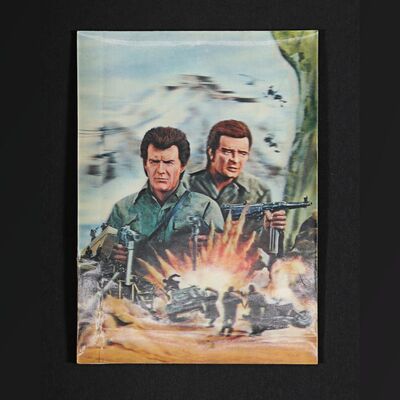 398. David Frangioni Collection: 3D Lenticular Postcard, 1968 ### WHERE EAGLES DARE (1968)