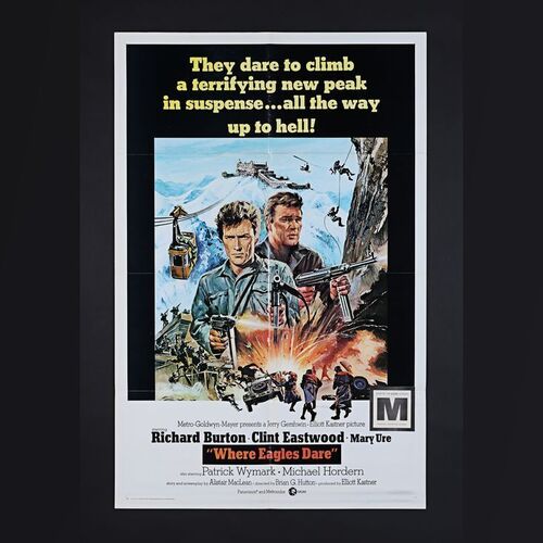 399. David Frangioni Collection: US International One-Sheet, 1968 ### WHERE EAGLES DARE (1968)
