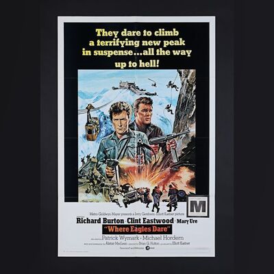 399. David Frangioni Collection: US International One-Sheet, 1968 ### WHERE EAGLES DARE (1968)