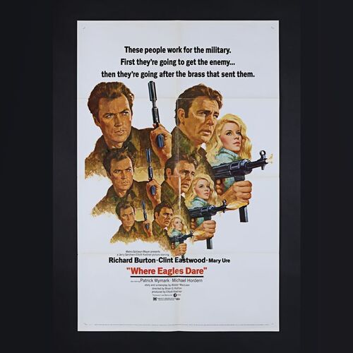 401. David Frangioni Collection: US One-Sheet - Style C, 1968 ### WHERE EAGLES DARE (1968)