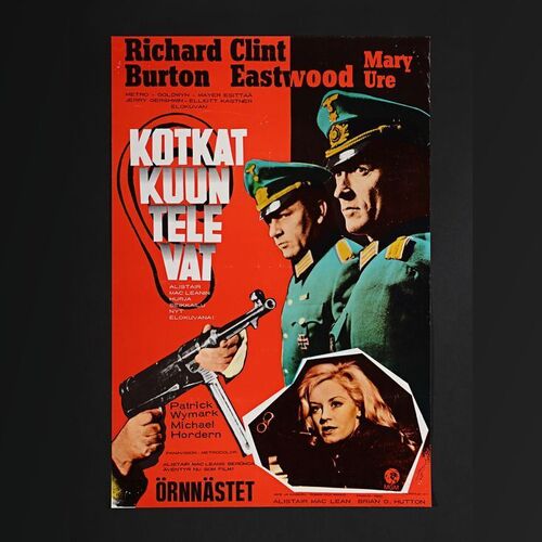 403. David Frangioni Collection: Finnish Poster, 1968 ### WHERE EAGLES DARE (1968)