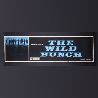 Lot #408 - THE WILD BUNCH (1969) - David Frangioni Collection: US Paper Banner, 1969