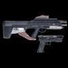 Lot # 22: The Expanse (2015-2022): MCRN Assault Rifle with MMC Pistol