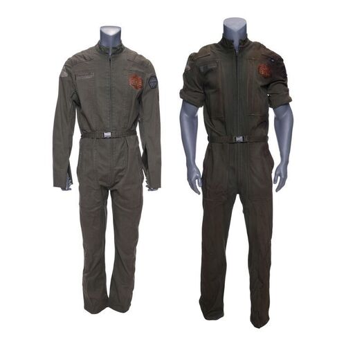 Lot # 33: The Expanse (2015-2022): Amos Burton's (Wes Chatham) Season 5 Jumpsuit and Beratnas Gas Stunt Jumpsuit