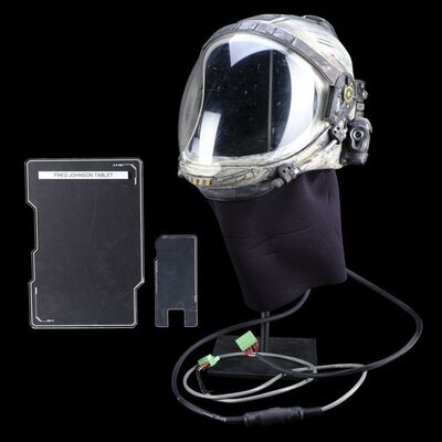 Lot # 37: The Expanse (2015-2022): Fred Johnson's (Chad Coleman) Helmet, Hero Tablet and Comm Device