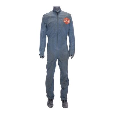 Lot # 38: The Expanse (2015-2022): James Holden's (Steven Strait) Beratnas Gas Coveralls with Light-up Boots and Pur & Kleen Undershirt