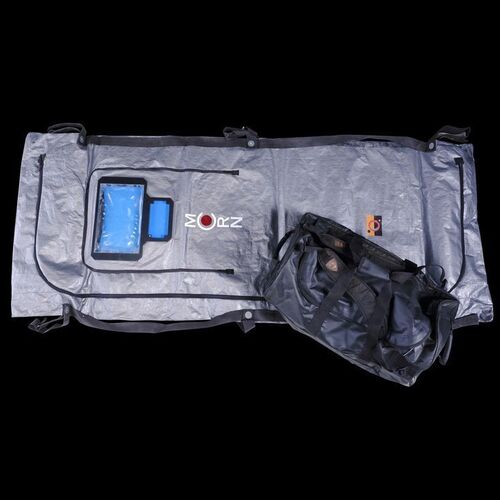 Lot # 39: The Expanse (2015-2022): MCRN Body Bag with Tachi Duffle