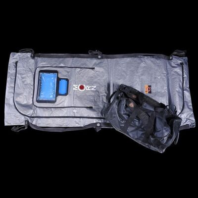 Lot # 39: The Expanse (2015-2022): MCRN Body Bag with Tachi Duffle