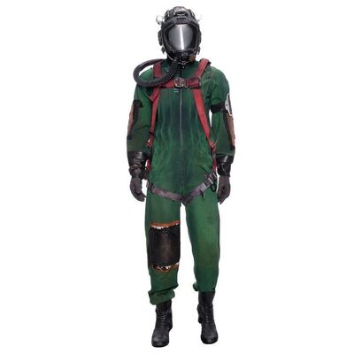 Lot # 41: The Expanse (2015-2022): Eros Station Belter Spacesuit with Light-up Helmet, Harness, and Light-up Boots
