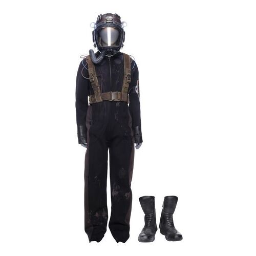 Lot # 53: The Expanse (2015-2022): Eros Station Belter Spacesuit with Light-up Helmet, Harness, and Light-up Boots