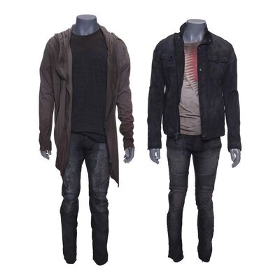 Lot # 58: The Expanse (2015-2022): Young Miller and Young Sematimba Season 2 Costumes