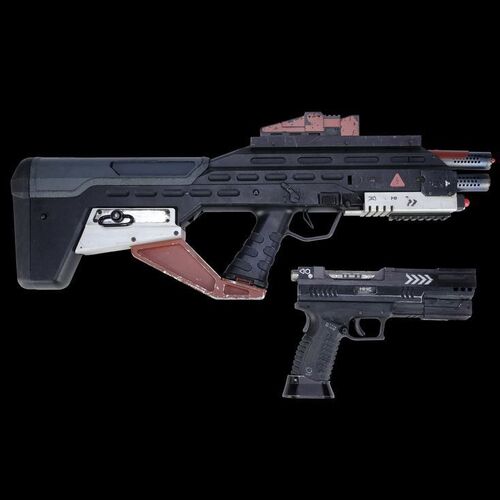 Lot # 62: The Expanse (2015-2022): MCRN Assault Rifle with MMC Pistol