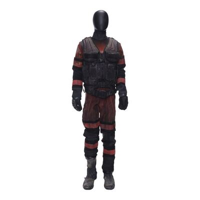 Lot # 70: The Expanse (2015-2022): Josephus Miller's (Thomas Jane) Vac Suit with Vest with Light-up Boots
